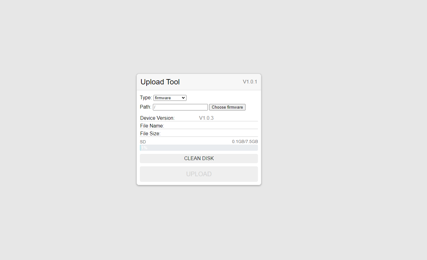Upload Tool 前端